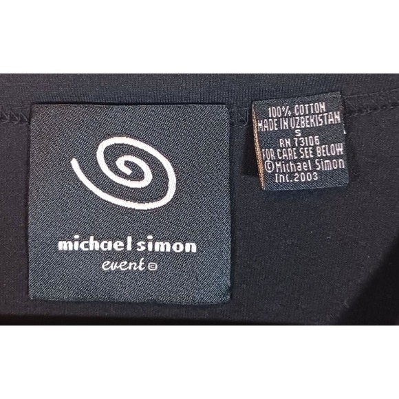 Michael Simon Event Cardigan Sweater Frogs Sequin Artsy Eclectic Size S - Picture 6 of 6